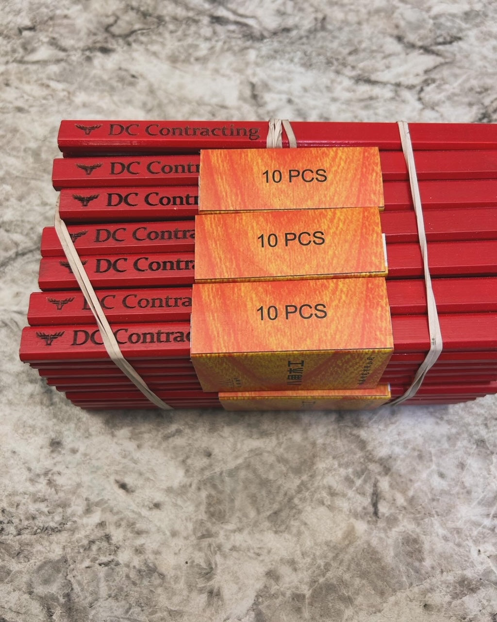 Personalized or promotional carpenter pencils