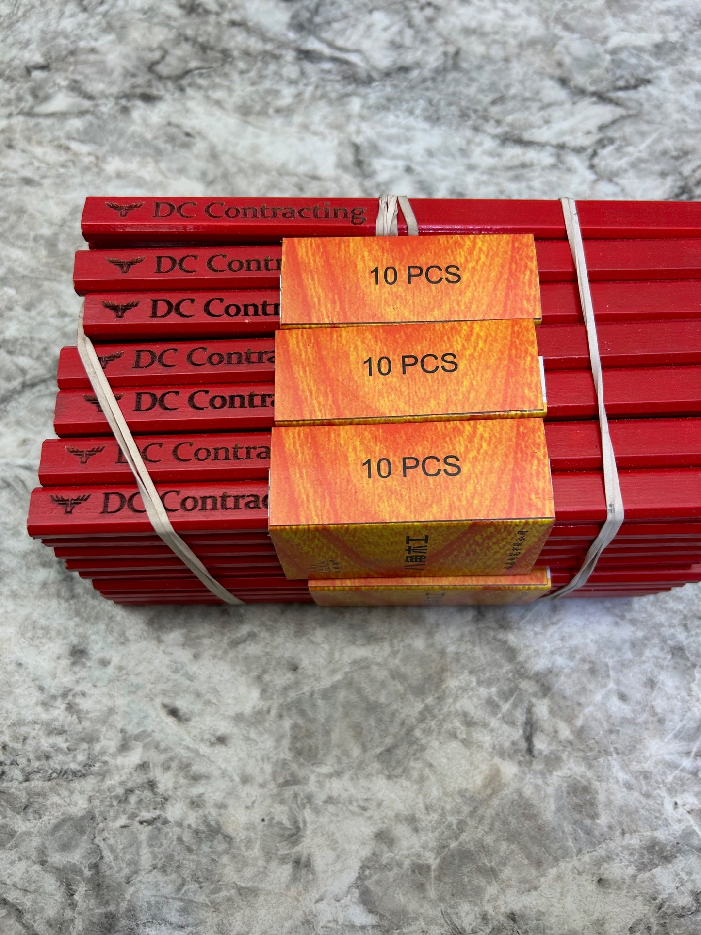 Personalized or promotional carpenter pencils