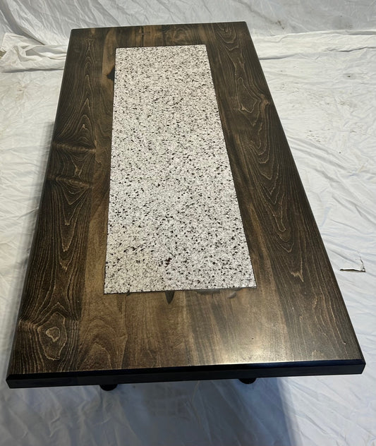 Maple and Quartz Coffee Table