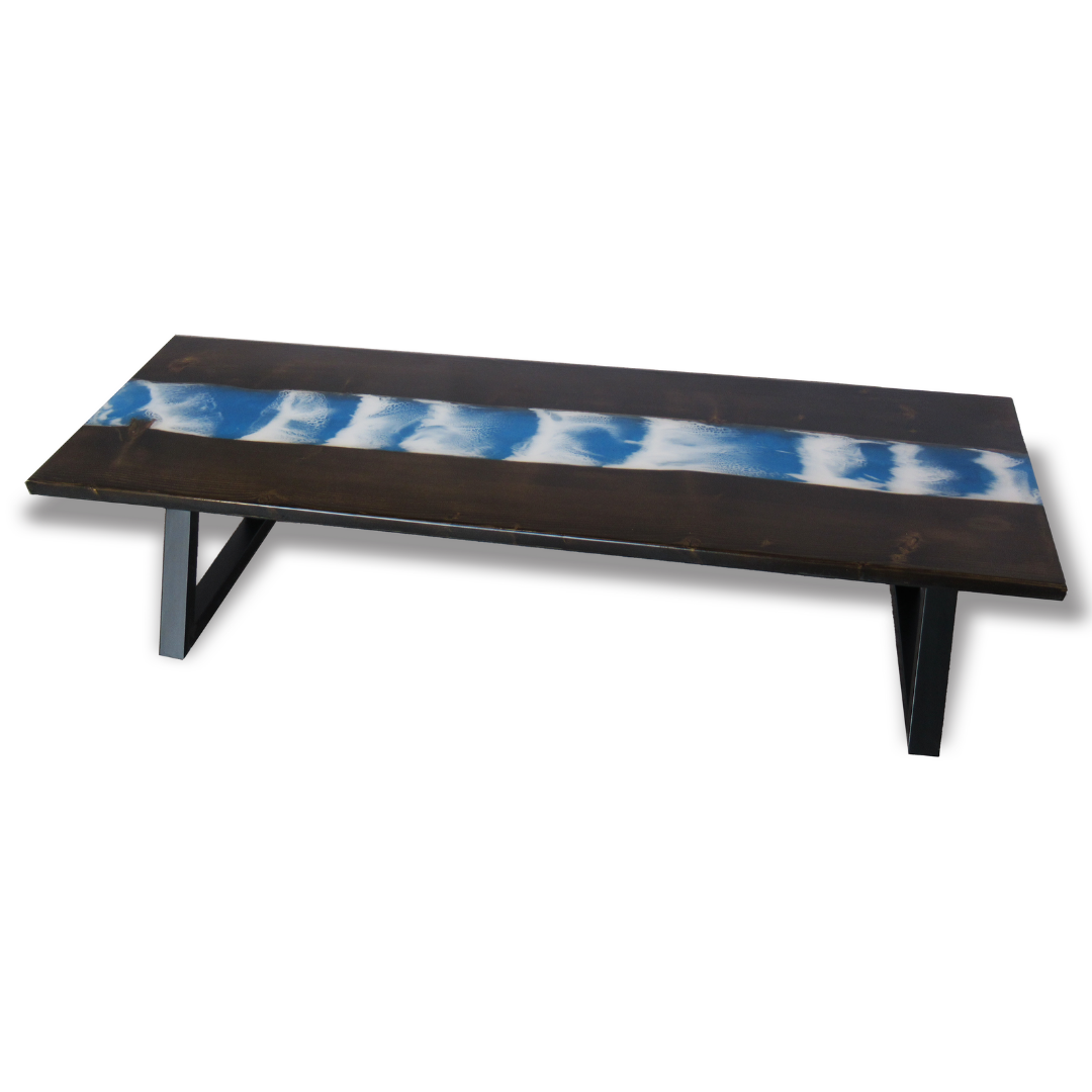 Athabasca River Coffee Table
