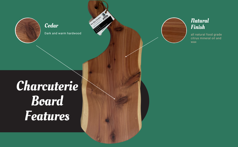 Abundance Charcuterie Board Fetures