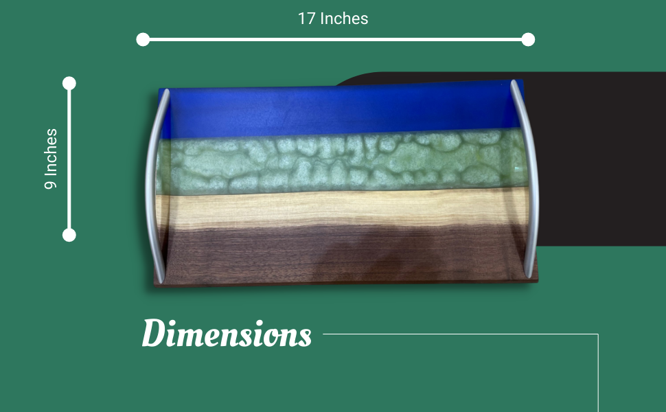 Spring Thaw Cheese Board Dimensions